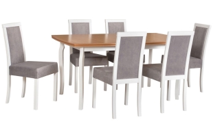Zestaw stół KENT 1 krzesła ROMA 3