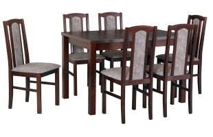 Zestaw stół MAX 5 krzesła BOS 7